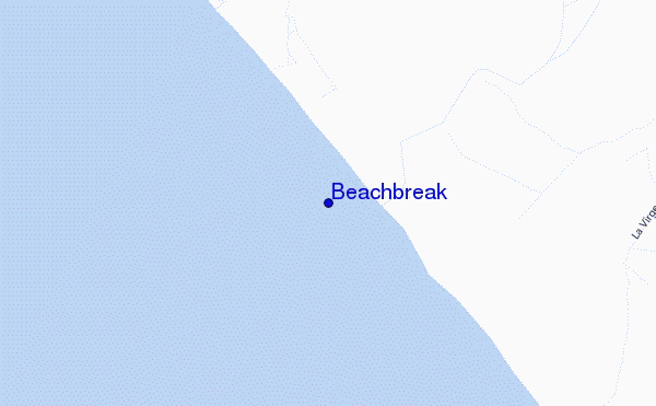 mappa di localizzazione di Beachbreak