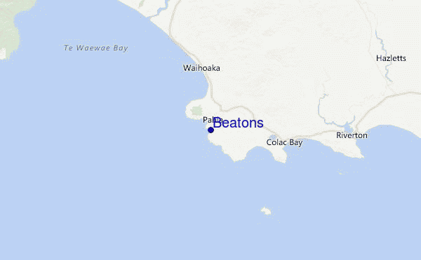 Beatons Location Map