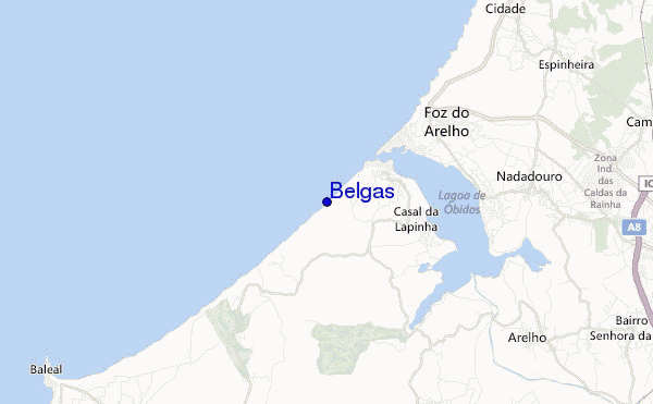 mappa di localizzazione di Belgas