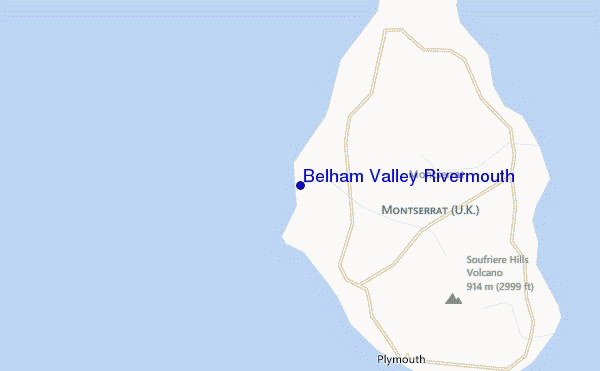 mappa di localizzazione di Belham Valley Rivermouth