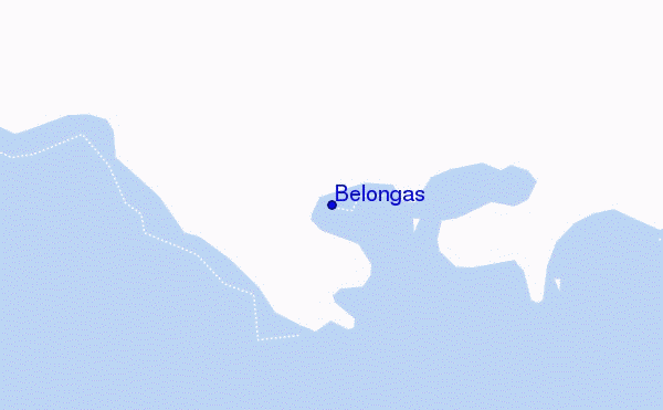 mappa di localizzazione di Belongas