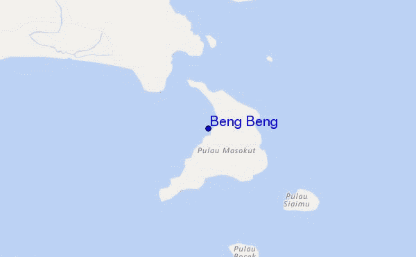 mappa di localizzazione di Beng Beng