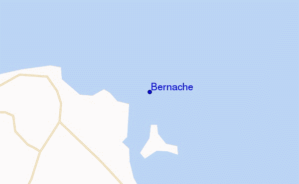 mappa di localizzazione di Bernache