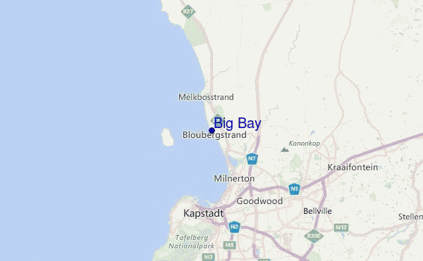 Big Bay Location Map