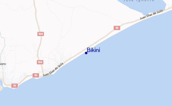 mappa di localizzazione di Bikini