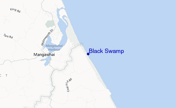 mappa di localizzazione di Black Swamp