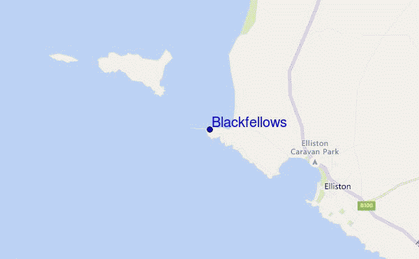 mappa di localizzazione di Blackfellows
