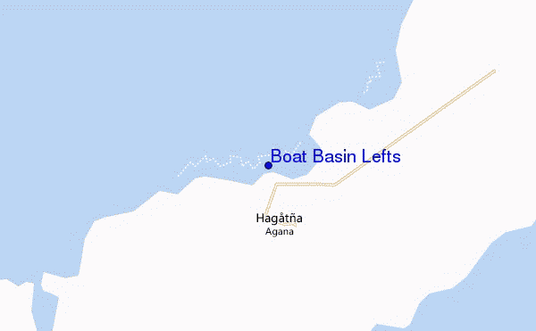 mappa di localizzazione di Boat Basin Lefts