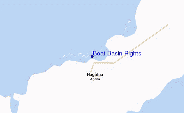 mappa di localizzazione di Boat Basin Rights