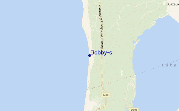mappa di localizzazione di Bobby's