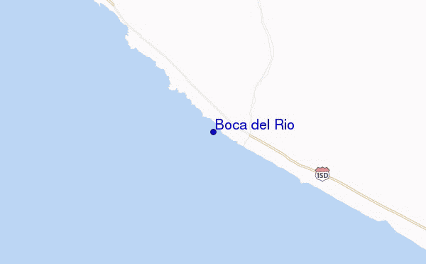 mappa di localizzazione di Boca del Rio