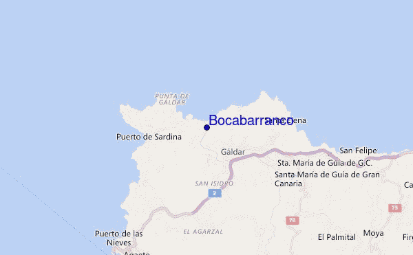 mappa di localizzazione di Bocabarranco