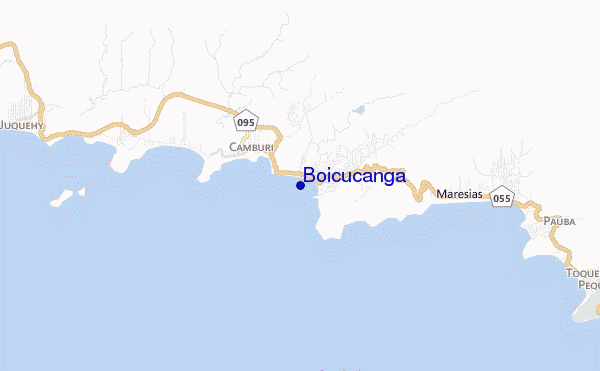 mappa di localizzazione di Boicucanga