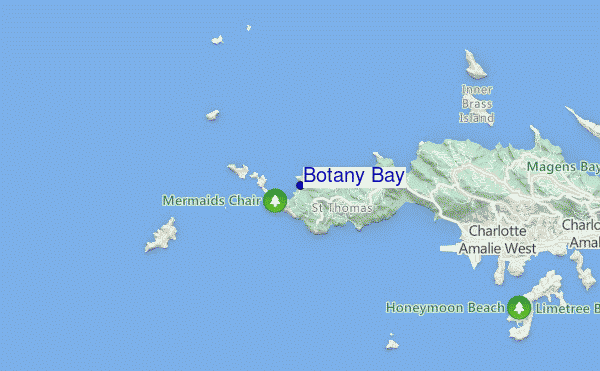 mappa di localizzazione di Botany Bay