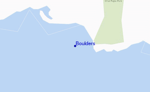 mappa di localizzazione di Boulders