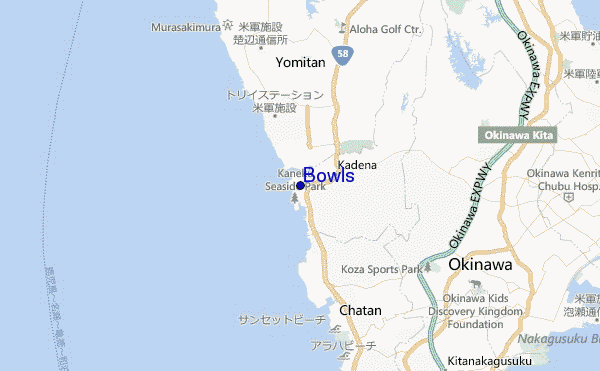 mappa di localizzazione di Bowls
