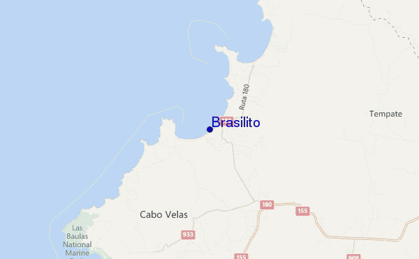 mappa di localizzazione di Brasilito