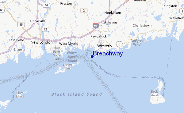 Breachway Location Map