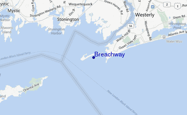 mappa di localizzazione di Breachway