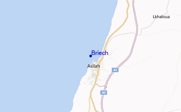 mappa di localizzazione di Briech