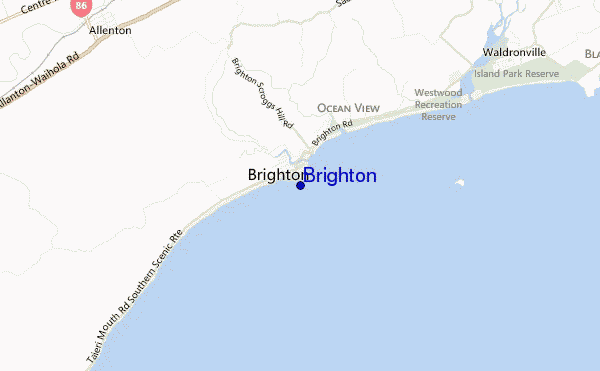 mappa di localizzazione di Brighton