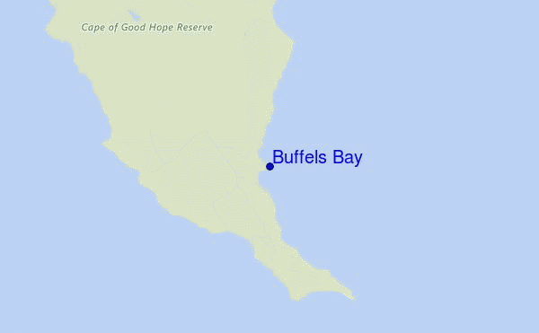 mappa di localizzazione di Buffels Bay
