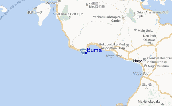 mappa di localizzazione di Buma