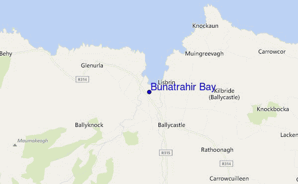 mappa di localizzazione di Bunatrahir Bay