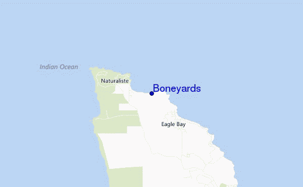 mappa di localizzazione di Boneyards