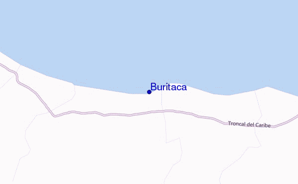 mappa di localizzazione di Buritaca
