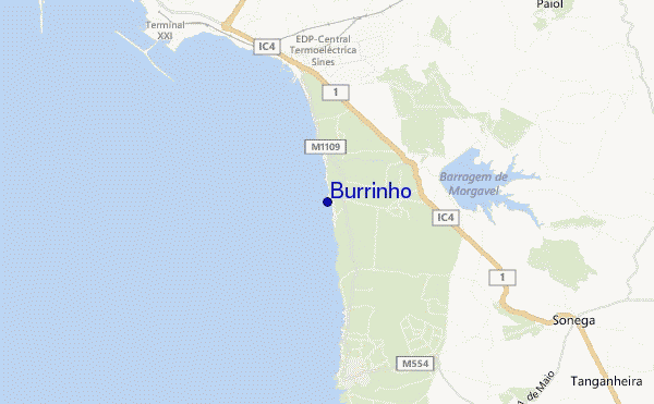 mappa di localizzazione di Burrinho