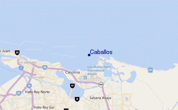 mappa di localizzazione di Caballos