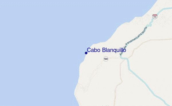 mappa di localizzazione di Cabo Blanquillo