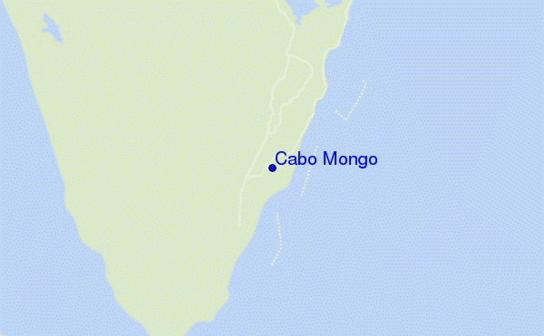 mappa di localizzazione di Cabo Mongo