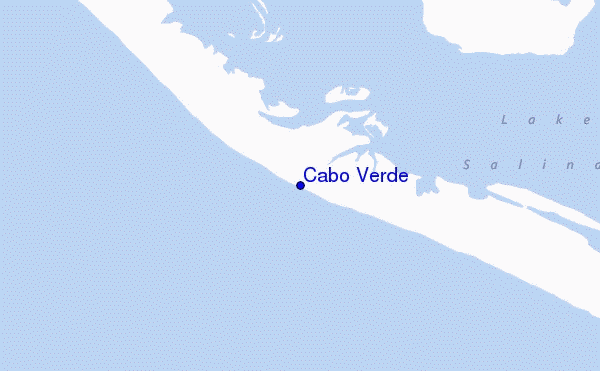 mappa di localizzazione di Cabo Verde