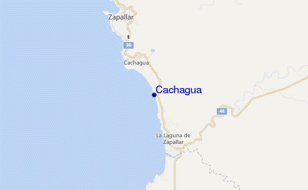 mappa di localizzazione di Cachagua