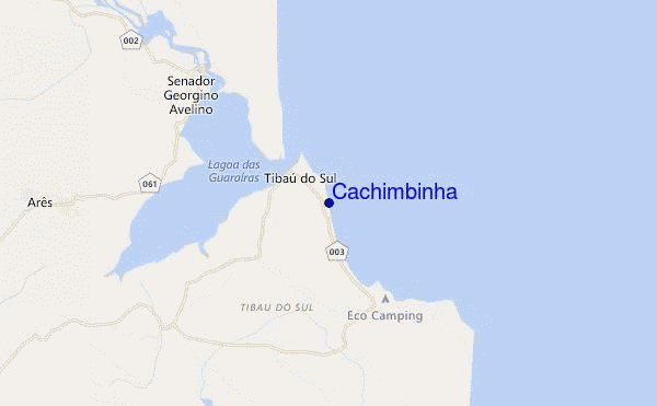 mappa di localizzazione di Cachimbinha