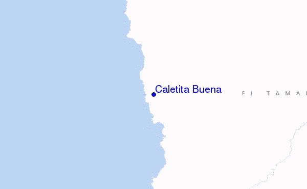 mappa di localizzazione di Caletita Buena