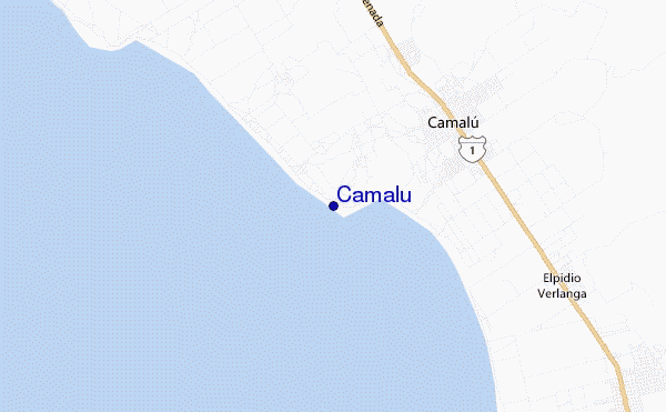 mappa di localizzazione di Camalu