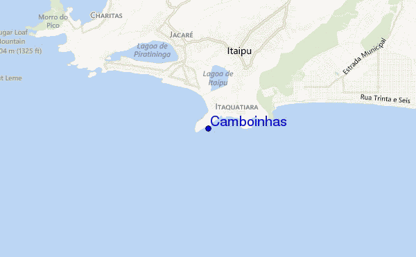 mappa di localizzazione di Camboinhas