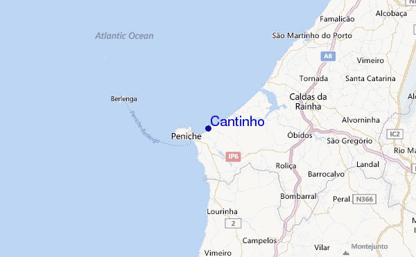 Cantinho Location Map
