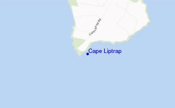 mappa di localizzazione di Cape Liptrap