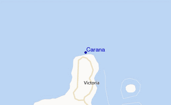 mappa di localizzazione di Carana