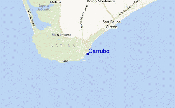 mappa di localizzazione di Carrubo