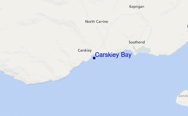 mappa di localizzazione di Carskiey Bay