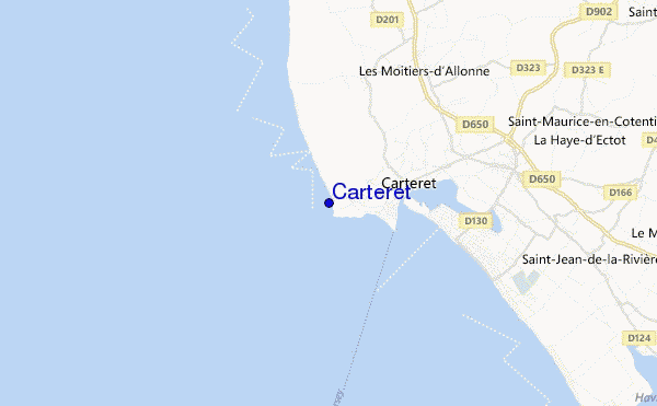 mappa di localizzazione di Carteret