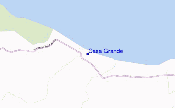 mappa di localizzazione di Casa Grande