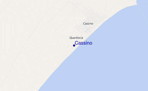 mappa di localizzazione di Cassino