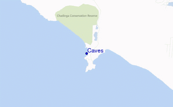 mappa di localizzazione di Caves