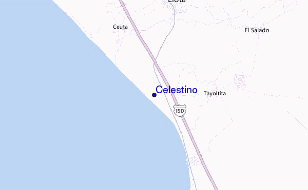 mappa di localizzazione di Celestino